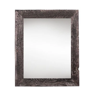 Marco colgante de madera maciza negro de 24" x 36" Foto 1 de 4