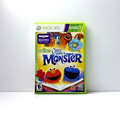 Sesame Street: Once Upon a Monster Xbox 360 CIB Complete Refurbished & Tested - Image 1 of 4