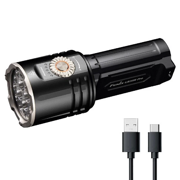 Linterna ultra brillante Fenix LR35R Pro 10000 lúmenes con luz UV Foto 1 de 4