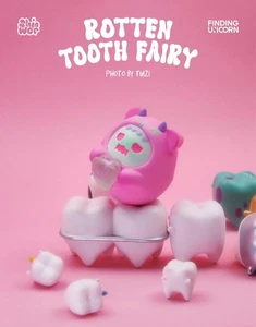 Figura de hada de dientes podridos Shinwoo resina H4CM juguete de diseñador limitado 501 piezas - Imagen 1 de 4