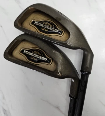 CALLAWAY Women's Big Bertha GOLD 5 & 6 Iron RCH 96 Graphite Shaft Reg Flex 39" - Image 1 of 4