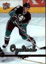 2005-06 Ultra Anaheim Ducks Hockey Card #6 Sandis Ozolinsh