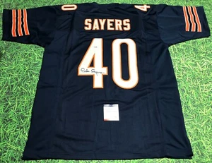 GALE SAYERS AUTOGRAPHED CHICAGO BEARS JERSEY PSA/ DNA - Picture 1 of 3
