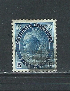 Nice Canada Year of 1898 Single Stamp Scott# 79, (used) - Picture 1 of 2