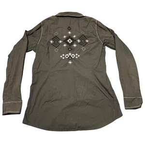 Ariat Damen Azteken Western Langarm Hemd mit Knopfleiste Gr. Small - Bild 1 von 4