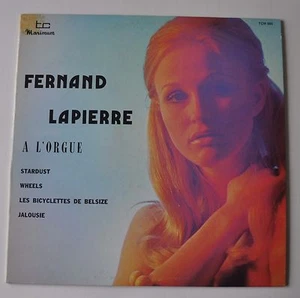 FERNAND LAPIERRE a l'Orgue (Organ) LP Record Sexy Cheesecake Cover 70s - Picture 1 of 4