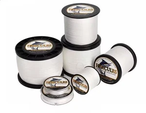 HERCULES Sea Saltwater Fishing 12 Strand Braid Line White 100m Various - Picture 1 of 20