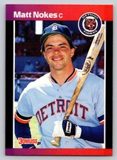 1989  Donruss #116 Matt Nokes Detroit Tigers