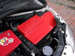 FIAT 500 ABARTH  RED PLASTIC FUSE LID COVER