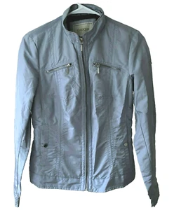 GEOX Respira System Blue Polyester Front Zipper Jacket size 4 - Picture 1 of 9