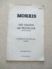 1960 / 1961 Morris Isis Series I & II Schedule of Repair Times booklet