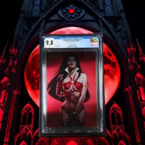 Vampirella/Dracula: Rage #1 The 616 Comics Metal Edition C CGC 9.8 (2023) - Picture 1 of 2