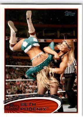 2012 Topps WWE #3 Beth Phoenix - Image 1 of 2