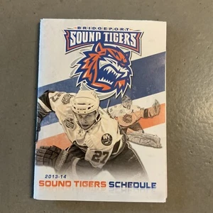 Calendario de hockey Bridgeport Sound Tigers 2013-2014 AHL NY Islanders - Imagen 1 de 2