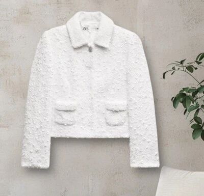 CHAQUETA CORTA LENTEJUELAS MANGA LARGA COLECCIÓN ZWTZARA NUEVA Foto 1 de 4