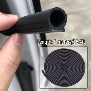 D-Shape AU Universal Car Door Rubber Seal Waterproof Guard WeatherstrIP StrIP - Picture 1 of 11