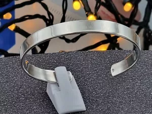 Sterling Silber 925 Armreifen Armband oval einfach schlicht poliert ca. 22 g - Bild 1 von 5