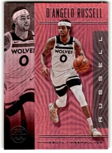 2019-20 Panini Illusions Trophy Collection Pink D'Angelo Russell #12 Minnesota - Picture 1 of 2