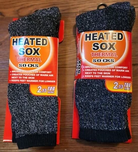 Warme Thermosocken für Herren beheizte Sox Winter Arbeit dick warm weiche Socke Herren Einheitsgröße - Bild 1 von 2