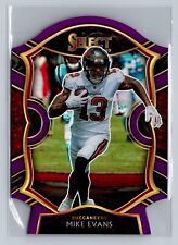 2020 Panini Select #16 Mike Evans Concourse Purple Prizm Die Cut