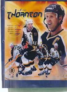 Joe Thornton, Boston Bruins signed 8x10photo