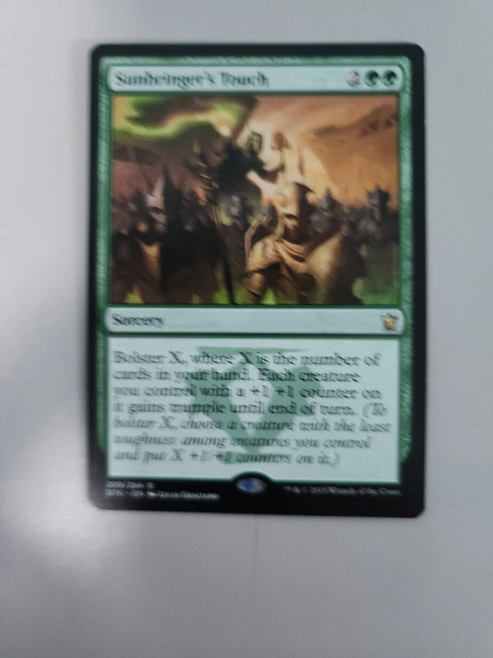MTG Sunbringer's Touch Dragons of Tarkir 209/264 Regular Rare - Image 1 of 1