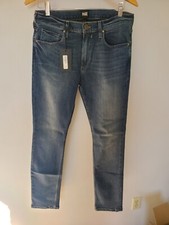Paige transcend denim federal briggs slim stretch jeans 32 mens NEW made in usa