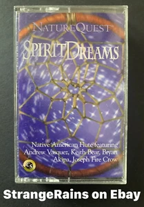 Nature Quest Spirit Dreams Native American Flute Music Cassette Tape PLAY TESTED - Picture 1 of 6
