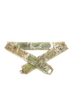 Un ensemble de treize plaques de ceinture « dragon » jade Celadon pâle