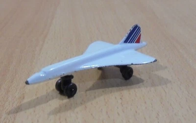 AIR FRANCE PUBLICIDAD DE COLECCIÓN AVIÓN DIECAST CONCORDE DE GREEK POLFI TOYS Foto 1 de 4