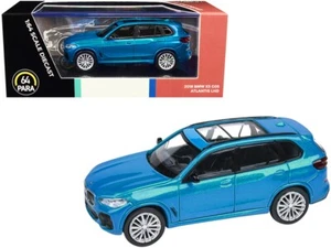2018 BMW X5 G05 with Sunroof Atlantis Blue Metallic 1/64 Diecast Model  PA-55189 - Picture 1 of 1