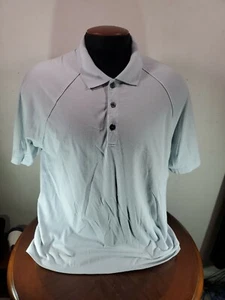 Arnold palmer Golf Polo Mens Large Gray Cotton - Picture 1 of 8