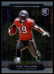 2010 Topps Platinum #23 Mike Williams RC Tampa Bay Buccaneers - Picture 1 of 2