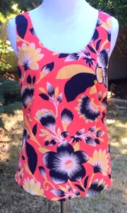 Top camicia J.Crew twist-back seta ibisco floreale $88 taglia 00 - Foto 1 di 5