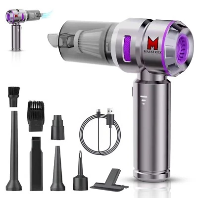 ALLWAYS LESS Rechargeable Handheld Vacuum Cleaner 18000Pa for Car, Home, Office - Cordless