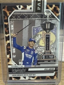 2024 Panini Instant Nascar Racing Kyle Larson Jaguar Parallel Bristol SSP #d /10 - Picture 1 of 2
