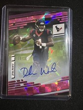 2021 Prestige Deshaun Watson Auto Pink Premium Signatures 10/10 SP Cleveland