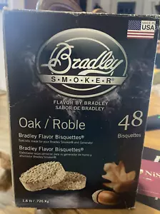 Bradley Smoker Bisquettes mit Eichengeschmack 48 Stück offener Karton - Bild 1 von 3