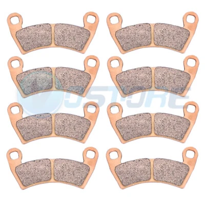 Brake Pad Set for Polaris RZR XP 1000 900 Ranger 4 800 Complete Sintered 4 Pack  - Image 1 of 4