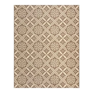Gertmenian Indoor Outdoor Classic Flatweave Area Rug, Stain & UV Resistant - Picture 1 of 2