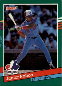 1991 Donruss Junior Noboa #726