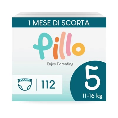 Pillo Pants Pannolini a Mutandina Taglia 5 (11-16 kg) - Formato Scorta Bambini - Immagine 1 di 4