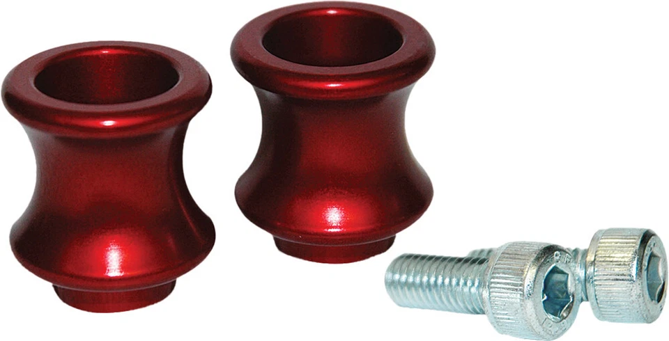 VORTEX 1994-1998 YZF750R Yamaha SWINGARM SPOOLS 10MM RED KAW SP402R - Image 1 of 1