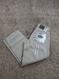 Vintage Y2K Anchor Blue Baggy Jeans 30X30 Mens Beige Straight Leg Denim NWT - Picture 1 of 12