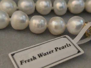 Collar Perla Agua Dulce 16.5" Hermoso Cierre R Envío Gratis - Imagen 1 de 3