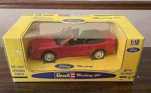 Revell Jouef Evolution 1/18 1994 Ford Mustang GT Coupe Red - Made In Italy - Picture 1 of 7