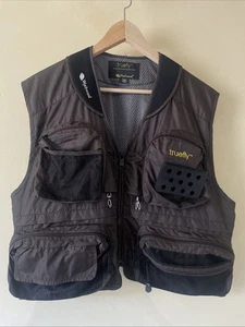 Wychwood Truefly Large Fly Fishing Vest / Gillet T9047 With Foam Fly Pouch Etc - Picture 1 of 22
