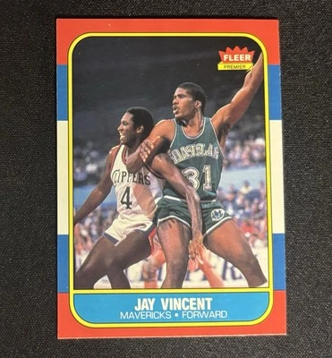 1986-87 Fleer - Jay Vincent #118 - Image 1 of 2