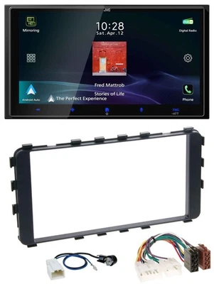 JVC USB Bluetooth 2DIN DAB MP3 Autoradio für Toyota Yaris 2006-2011 OEM-Navi - Bild 1 von 4