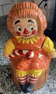 Vtg. California Originals Raggedy Ann Ceramic Cookie Jar 14.5" #859 - Picture 1 of 7